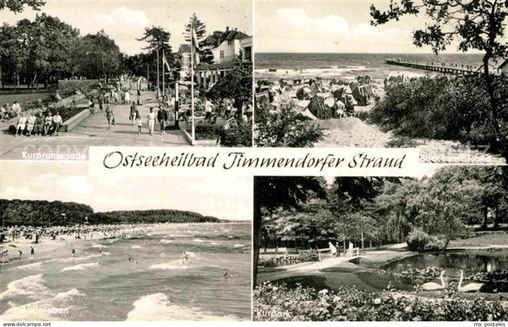 Timmendorfer Strand Kurpromenade Strand