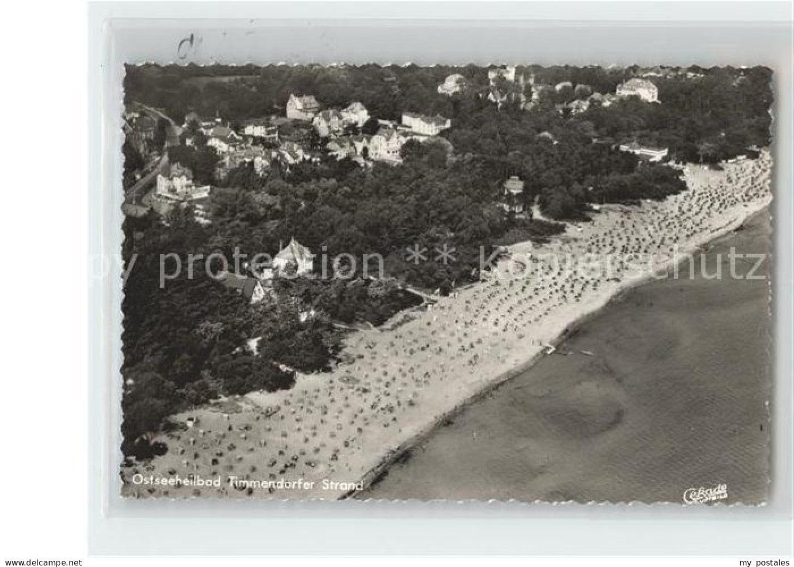 Timmendorfer Strand Strand Fliegeraufnahme