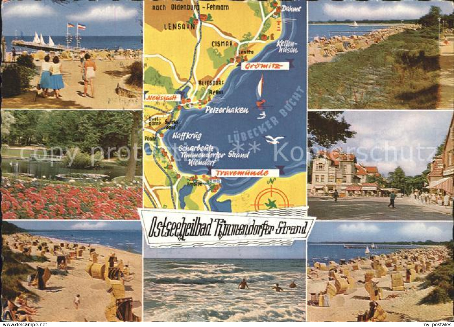 Timmendorfer Strand Strand Landkarte