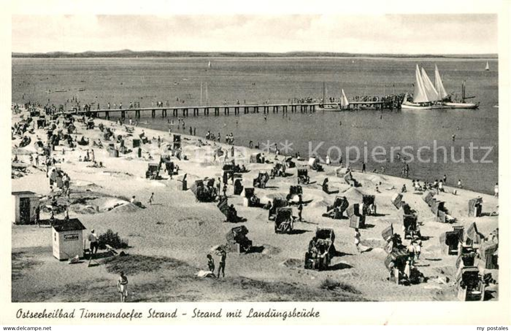Timmendorfer Strand Strand Landungsbruecke