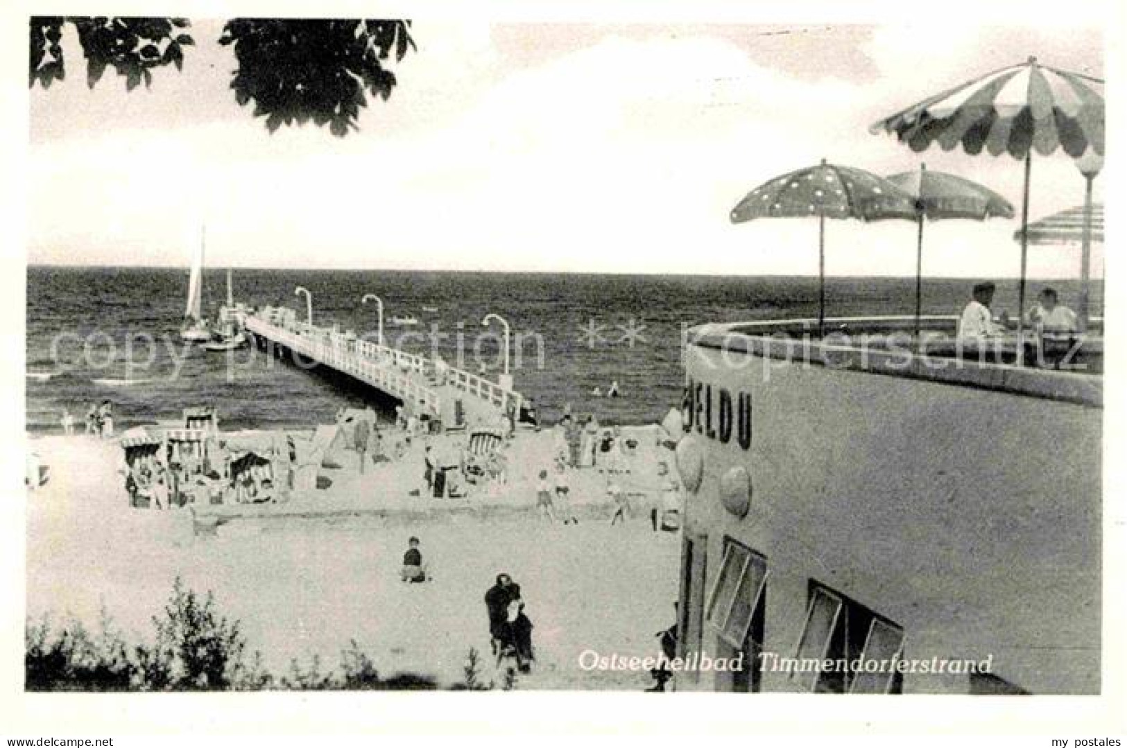 Timmendorfer Strand Strand Seebruecke