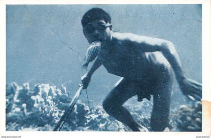 TIMOR - Indonesian diver - Published by Underwater masks Squale in Sanary-sur-Mer (France)