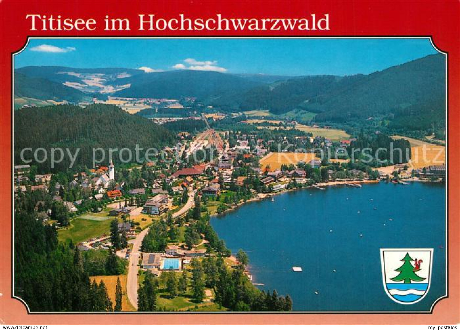 Titisee-Neustadt Fliegeraufnahme