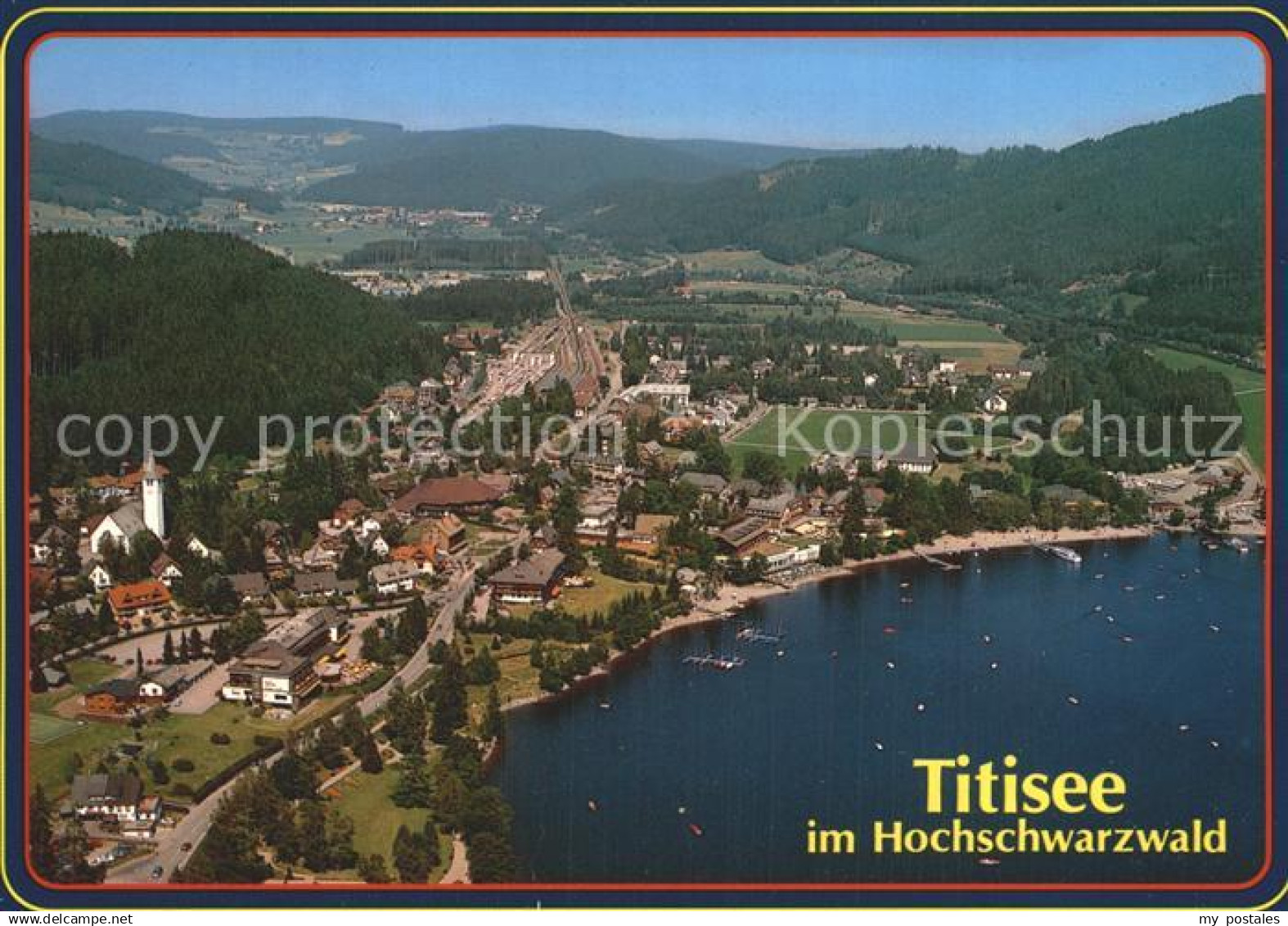 Titisee-Neustadt Fliegeraufnahme