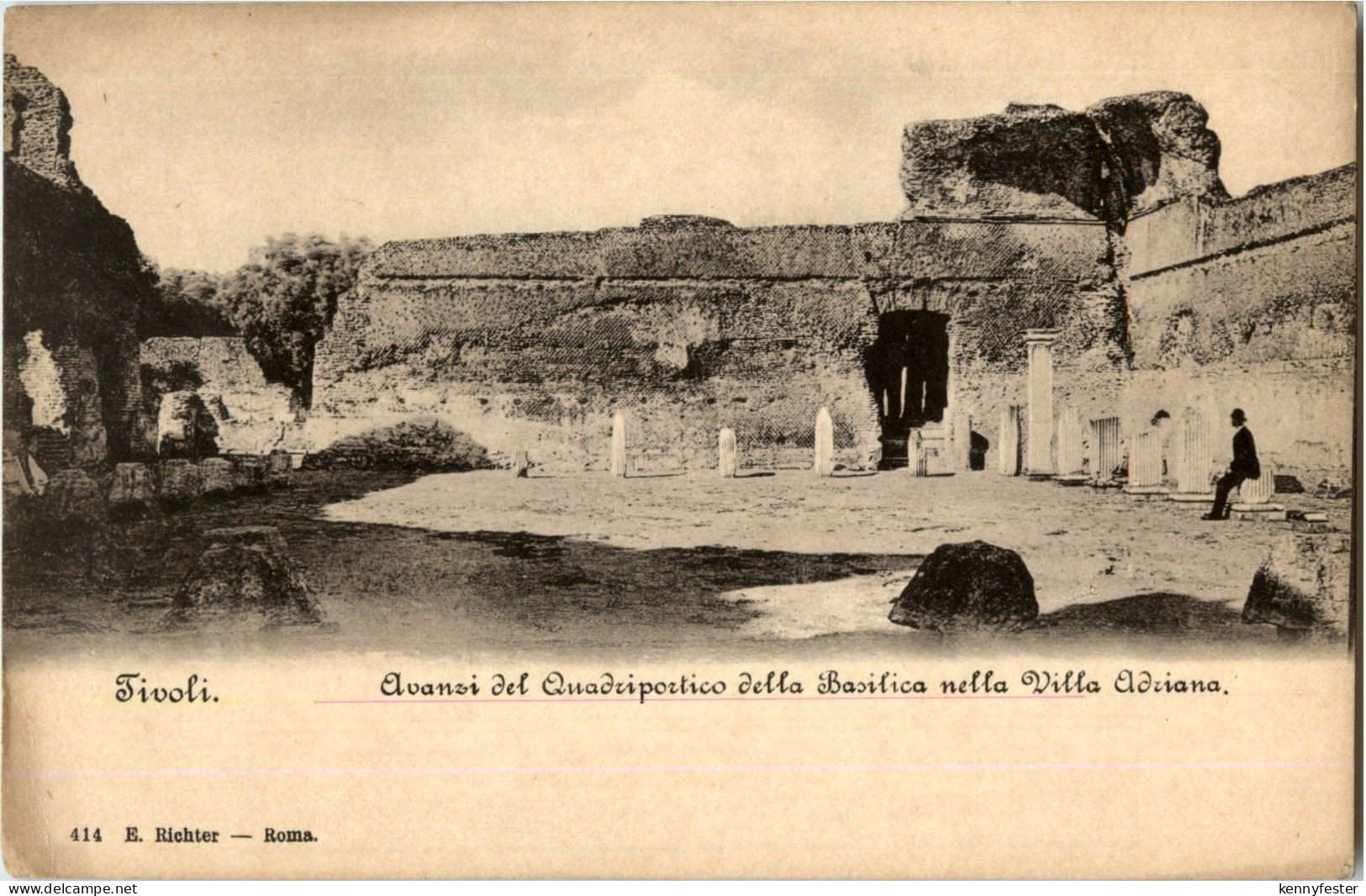 Tivoli - Avanzi del Quadriportico