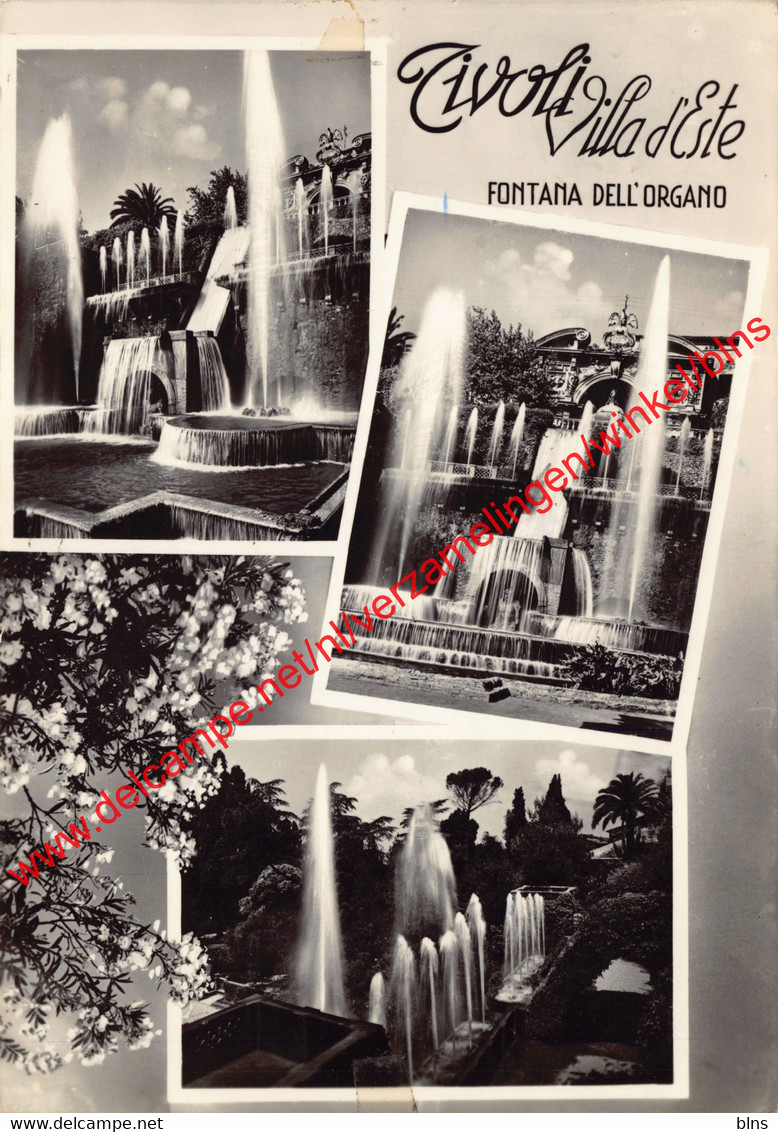 Tivoli - Villa d'Este - Fontana dell'Organo - Lazio
