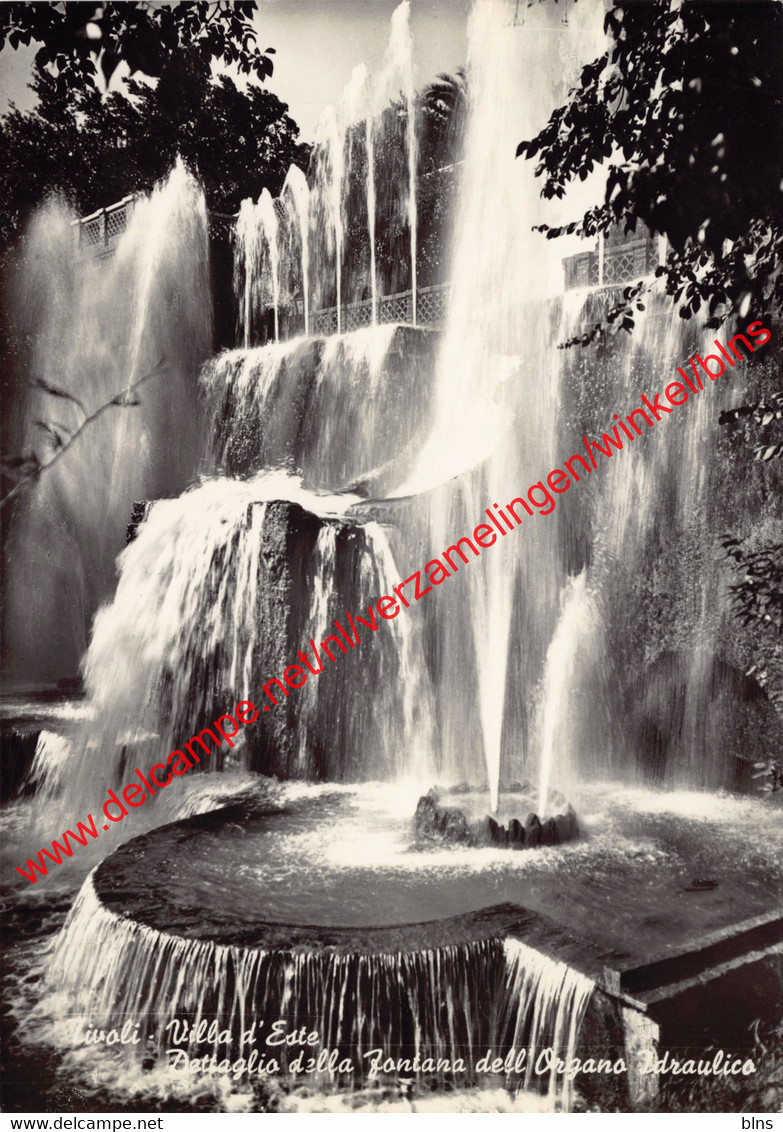 Tivoli - Villa d'Este - Fontana dell'Organo - Lazio