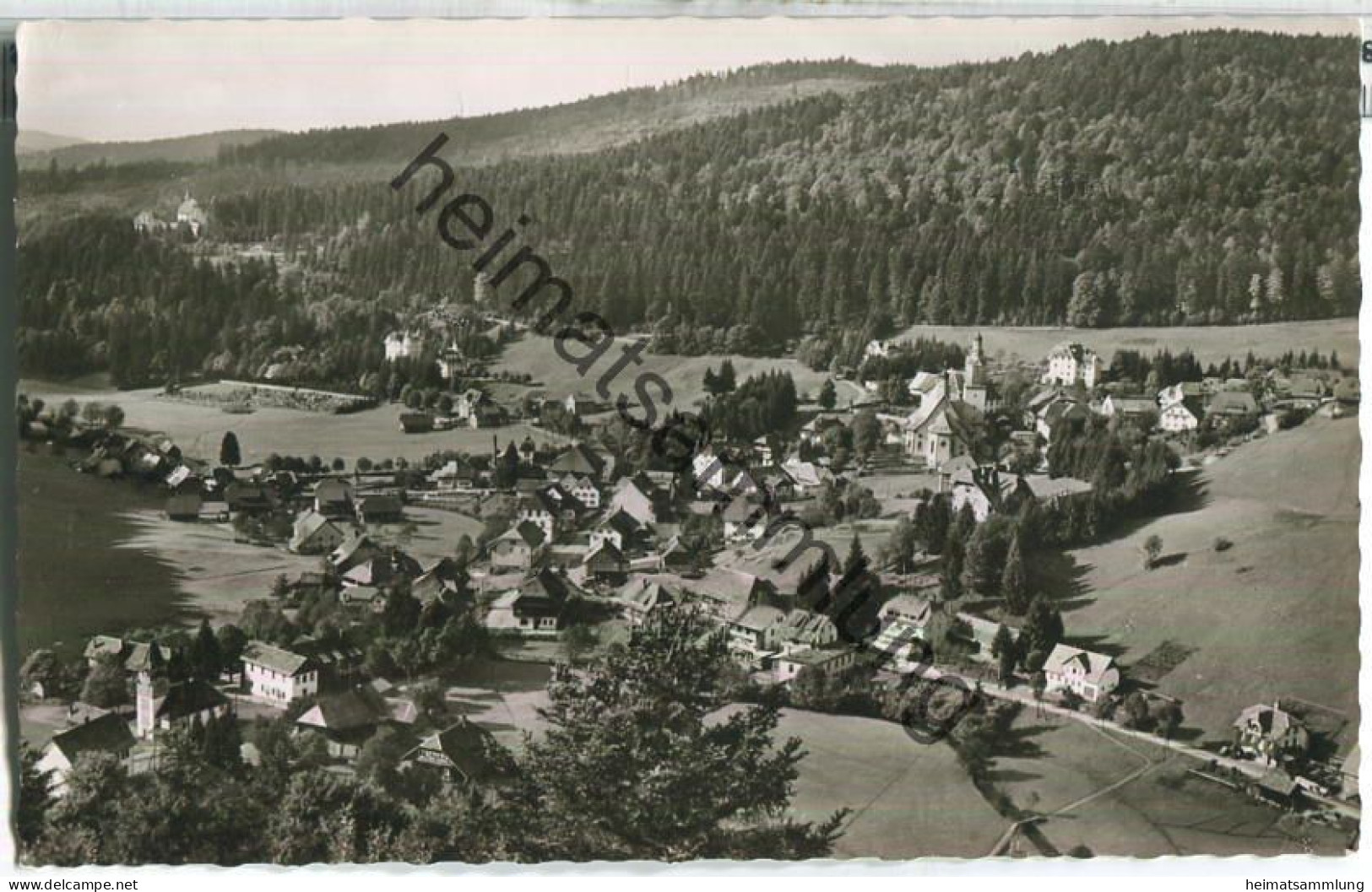 Todtmoos - Gesamtansicht - Foto-Ansichtskarte - Verlag A. Opfer Todtmoos