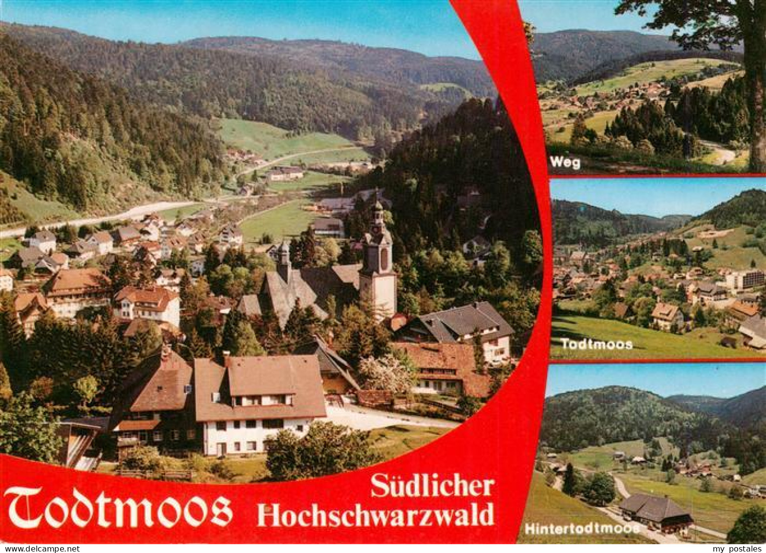 Todtmoos Schwarzwald BW Weg Todtmoos Hintertodtmoos