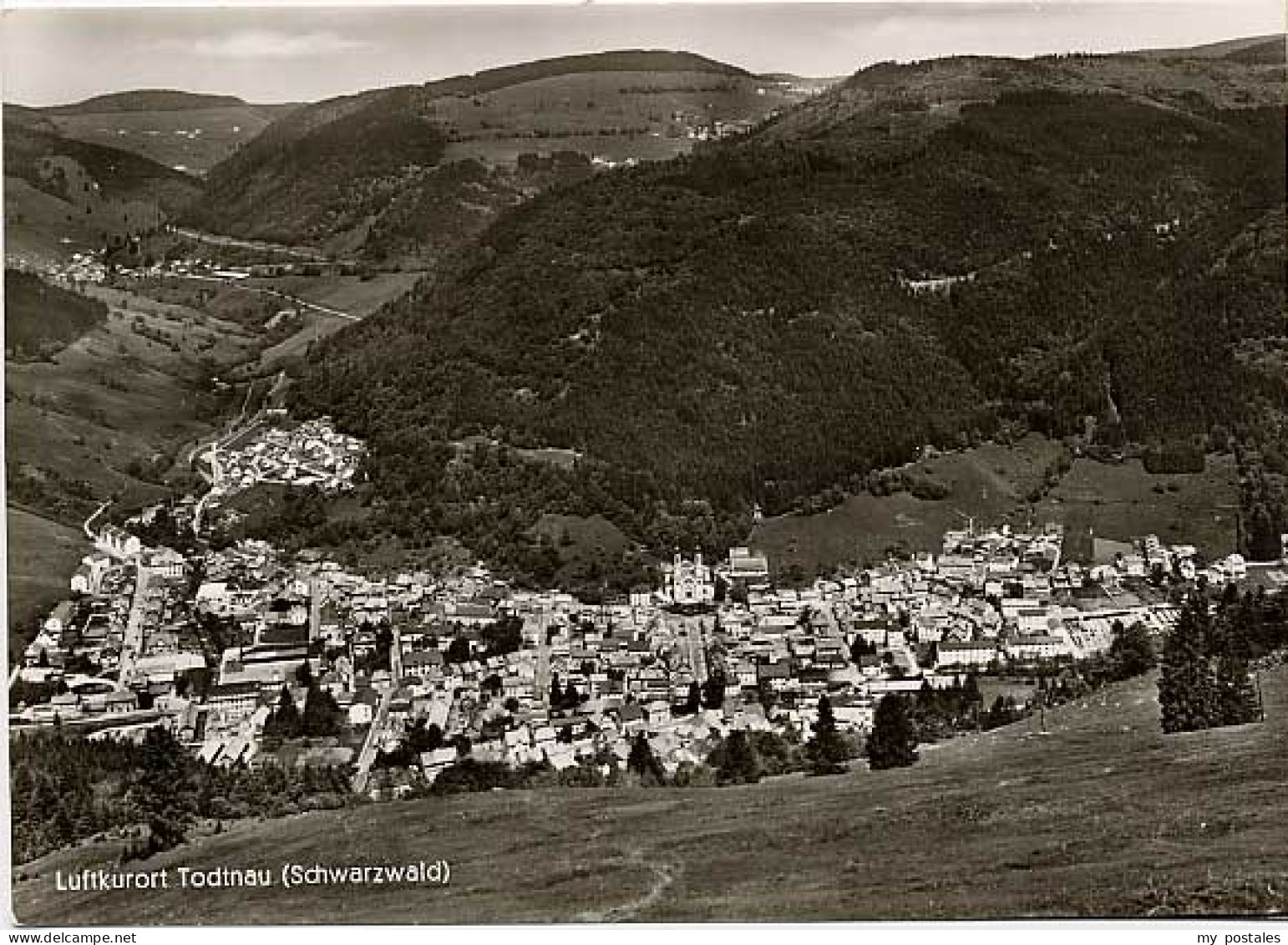 Todtnau Schwarzwald BW Fliegeraufnahme