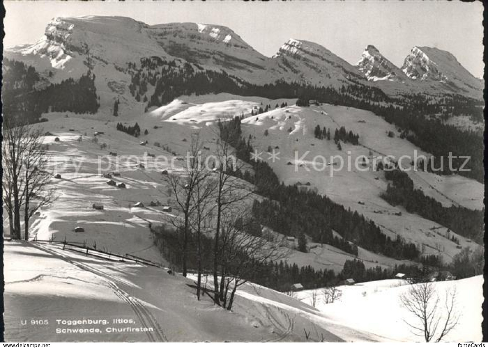 Toggenburg Iltios Schwende Churfirsten