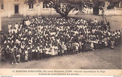TOGO - Ecoliers de Lomé (Section des grands) - Ed. Missions Africaines 27