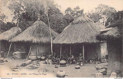 Togo - LOMÉ - Le village du Togo - Ed. A. Accolatse 28