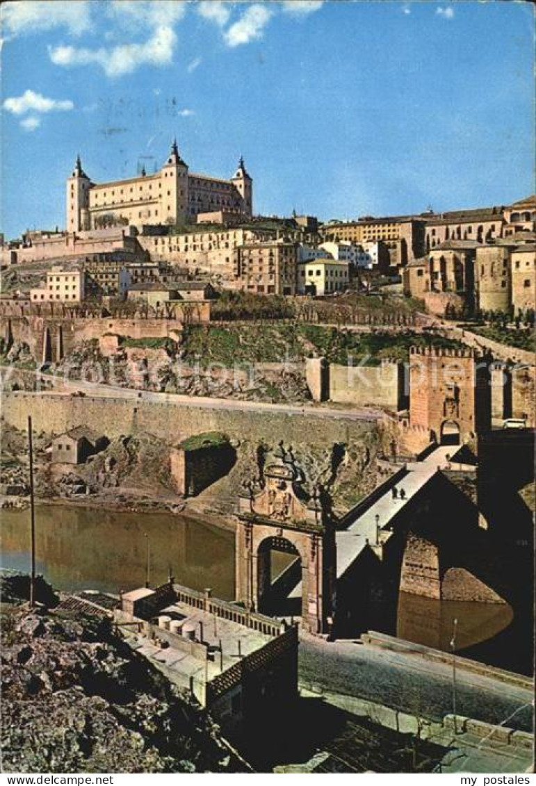 Toledo Castilla-La Mancha Alcantara Bruecke Alcazar