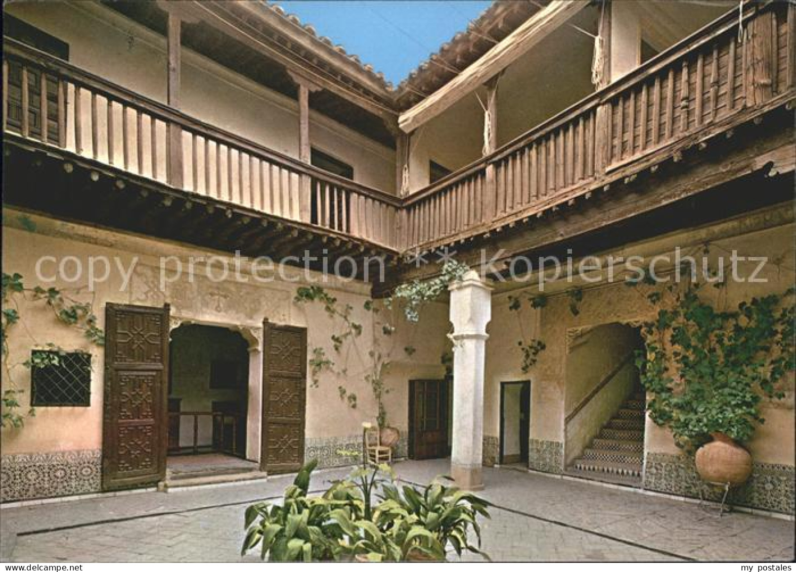 Toledo Castilla-La Mancha Casa del Greco Patio