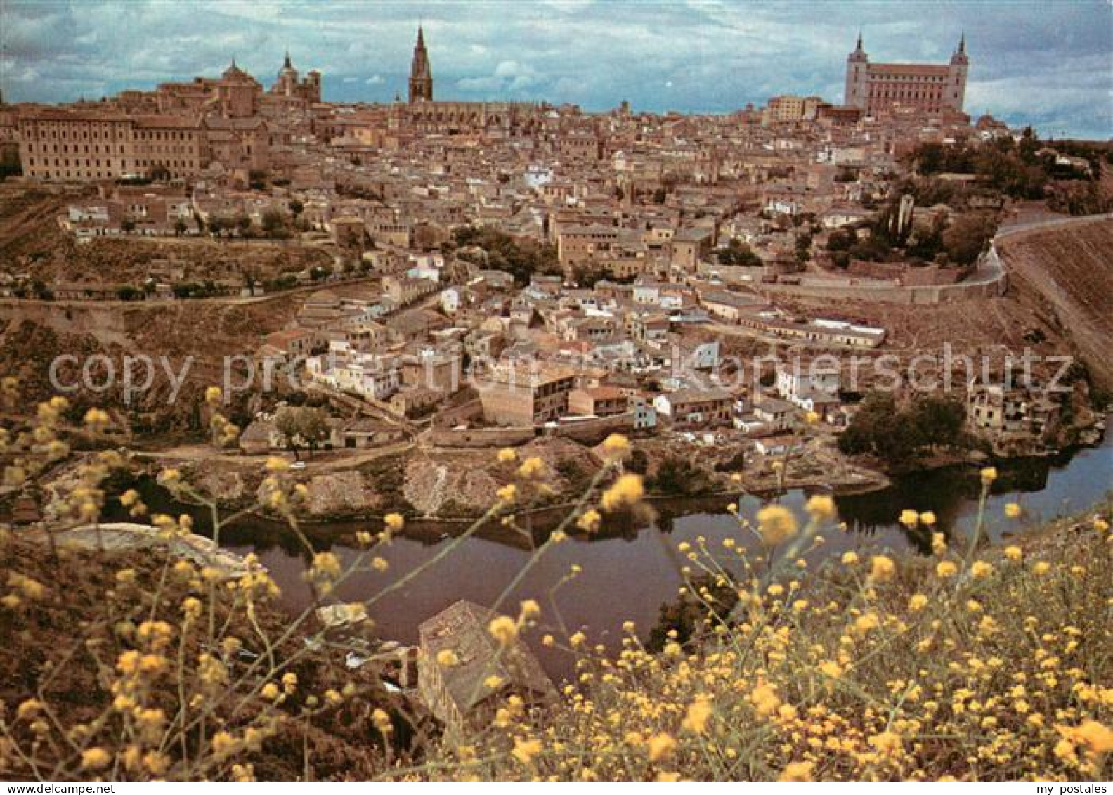 Toledo Castilla-La Mancha ES Fliegeraufnahme