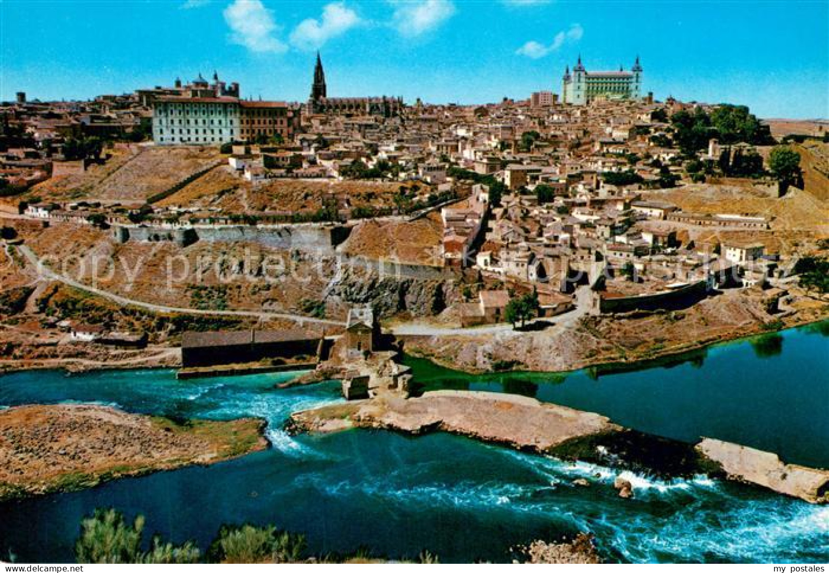 Toledo Castilla-La Mancha Fliegeraufnahme