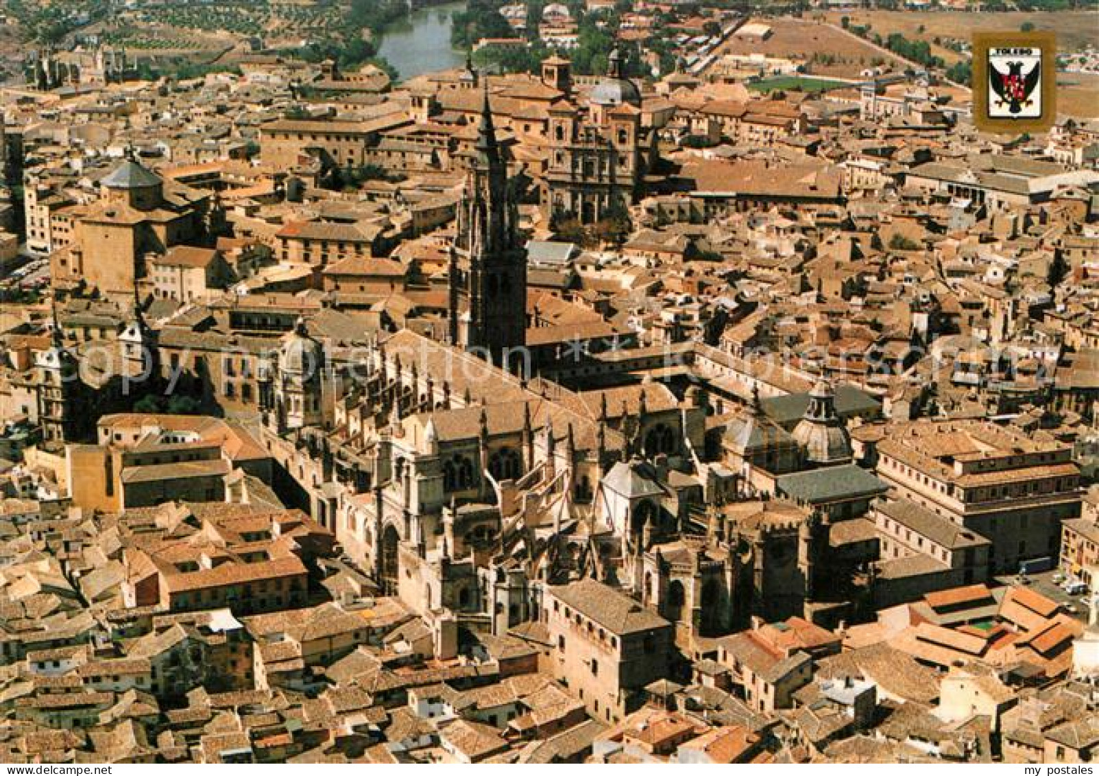 Toledo Castilla-La Mancha Fliegeraufnahme