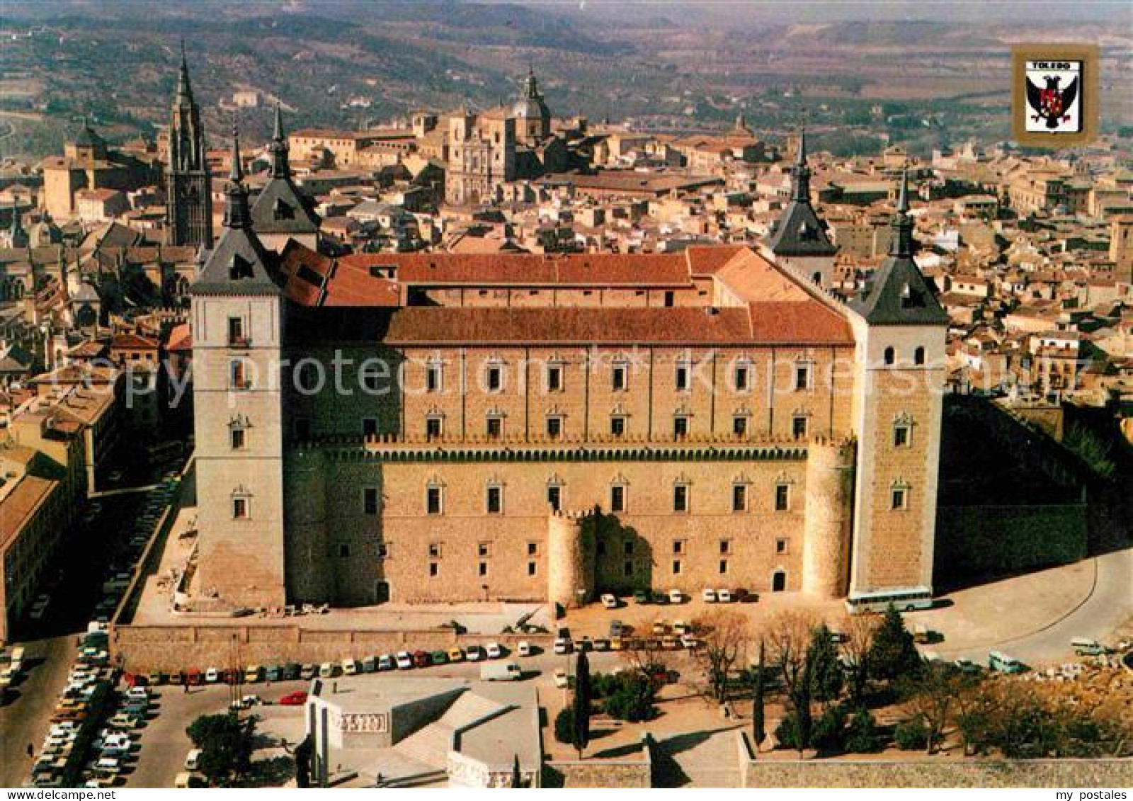 Toledo Castilla-La Mancha Fliegeraufnahme