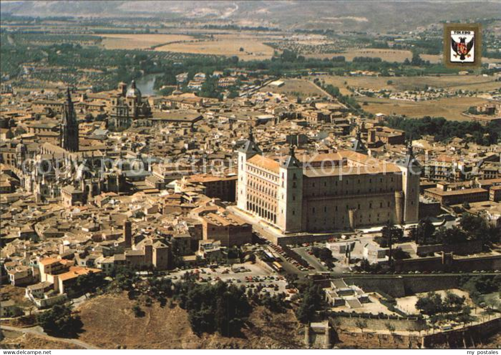 Toledo Castilla-La Mancha Fliegeraufnahme