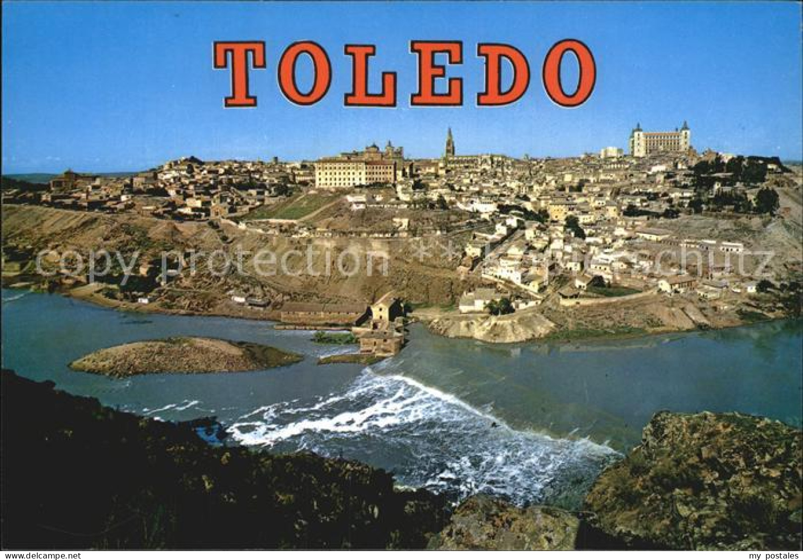 Toledo Castilla-La Mancha Gesamtansicht