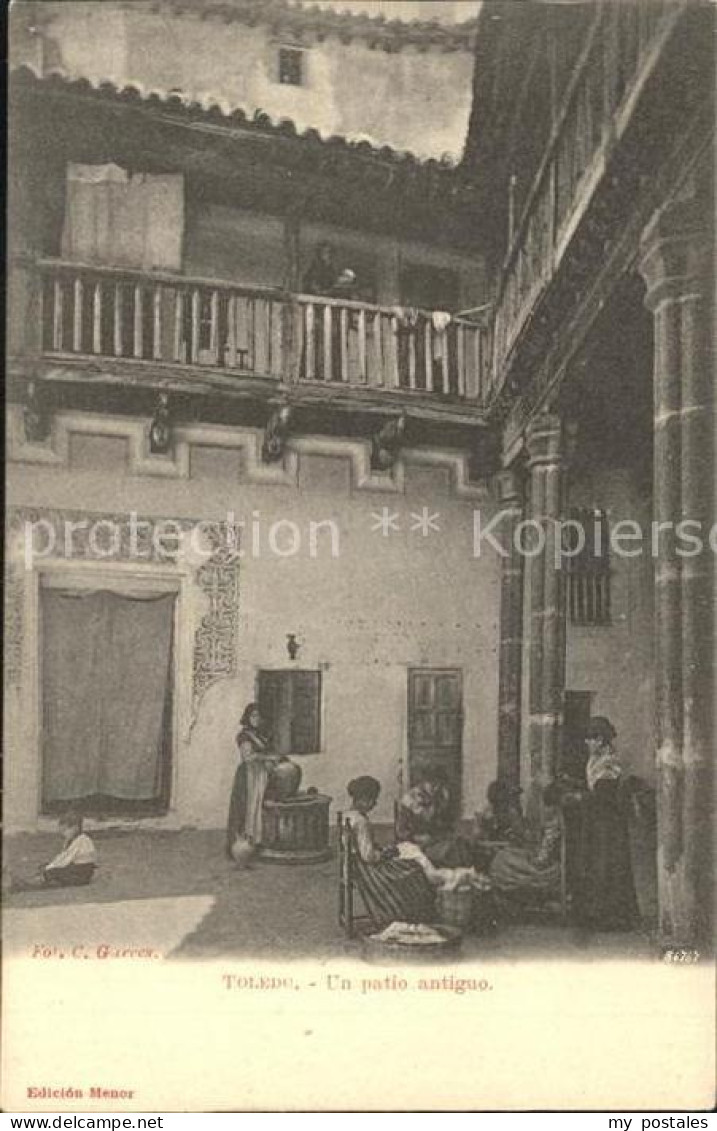 Toledo Castilla-La Mancha Un patio antiguo