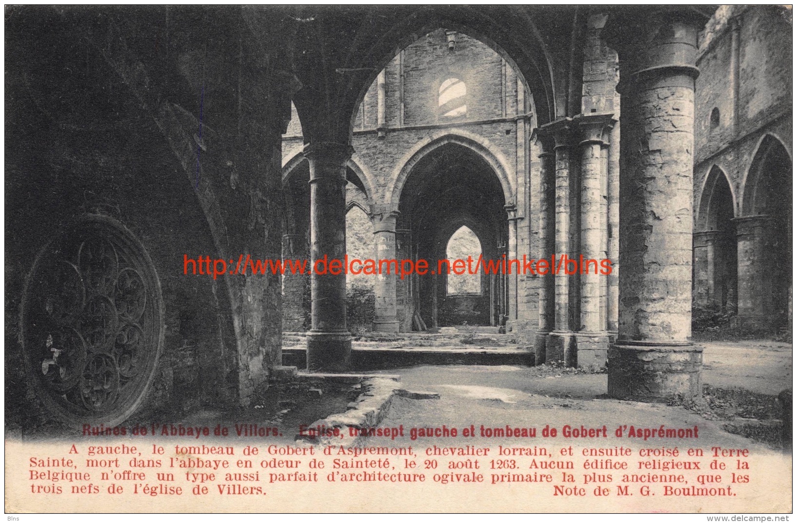 Tombeau de Gobert d'Asprémont - Villers-la-Ville