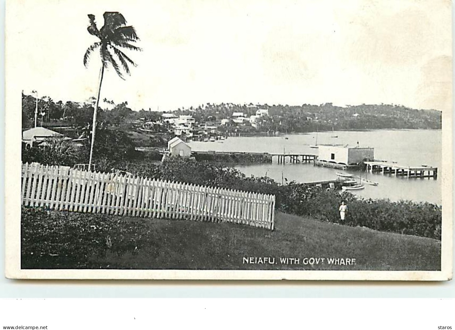 TONGA - Neiafu - With Gov. Wharf