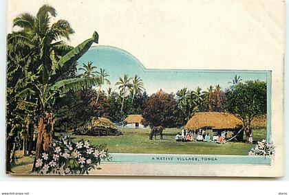 TONGA - A Native Village