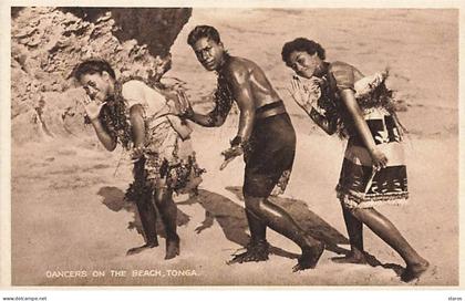 TONGA - Dancers on the Beach