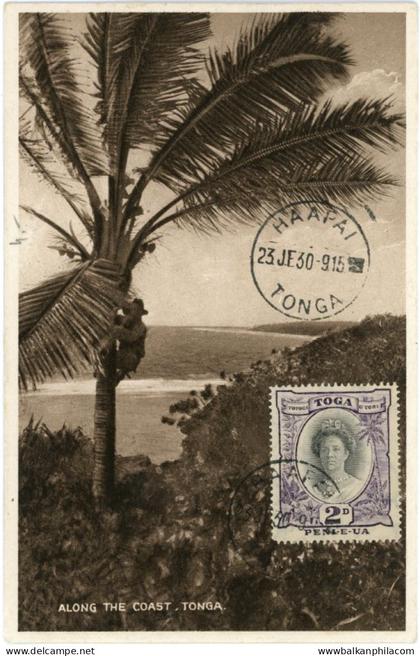 Tonga Haapai Along the Coast 1930