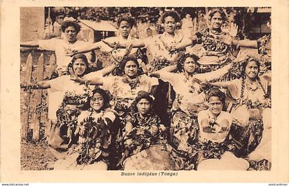 Tonga - Native dance - Publ. Soeurs Missionnaires de de la Société de Marie