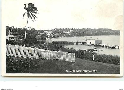 TONGA - Neiafu - With Gov. Wharf