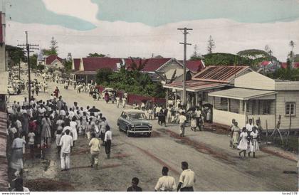 TONGA / NUKUALOFA / MAIN STREET / RARE CPSM