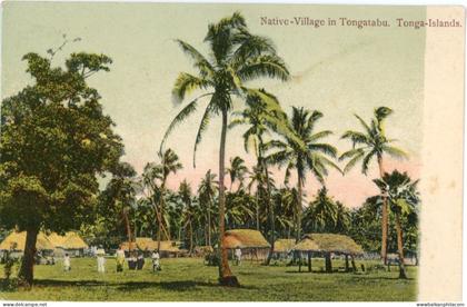 Tonga Tongatabu Native Village