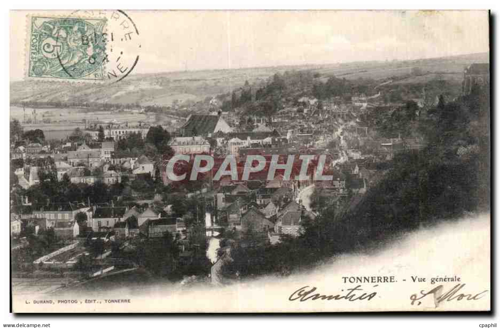 Tonnerre - Vue Generale - CPA