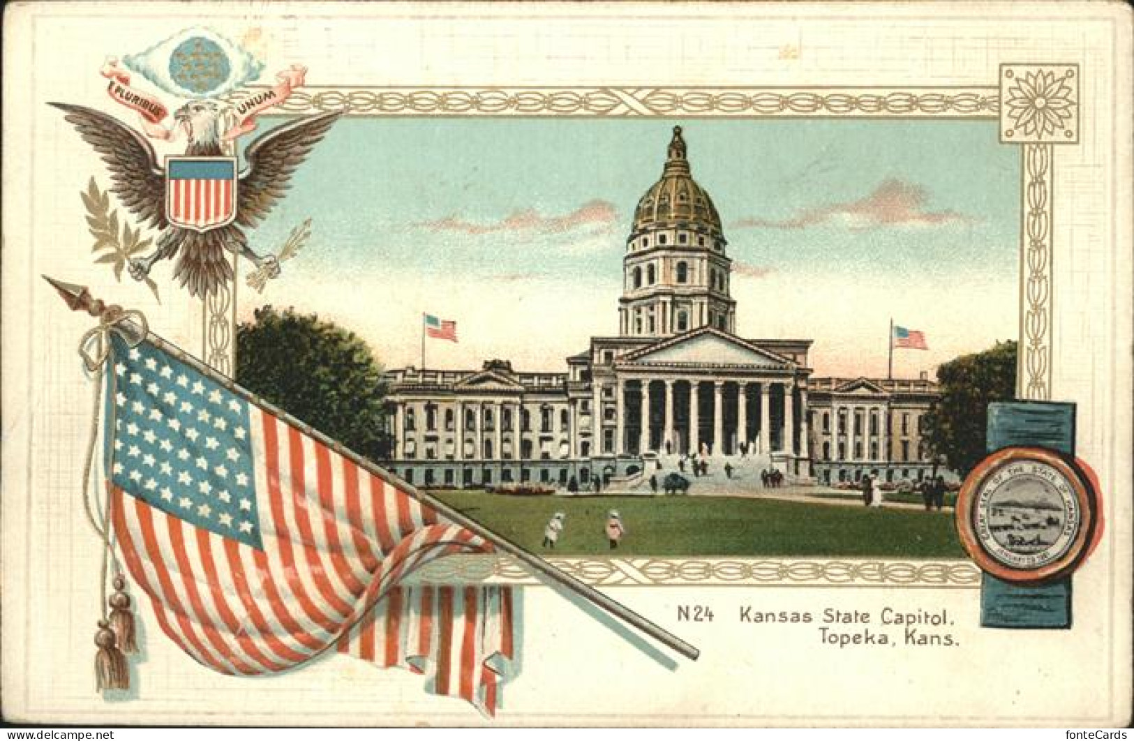Topeka Kansas Kansas State Capitol