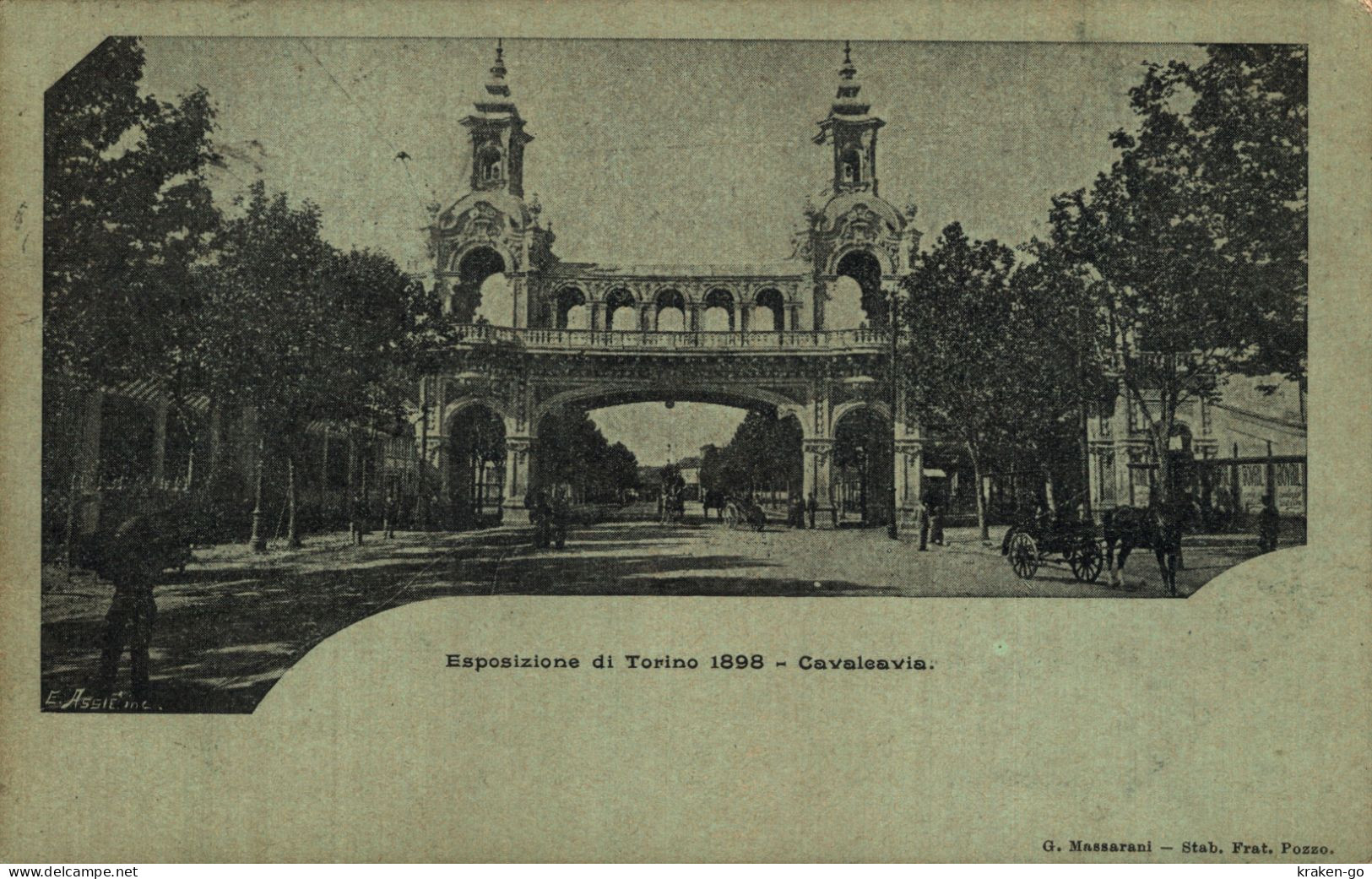 TORINO 1898, Esposizione Generale - Cavalcavia - VG - #006