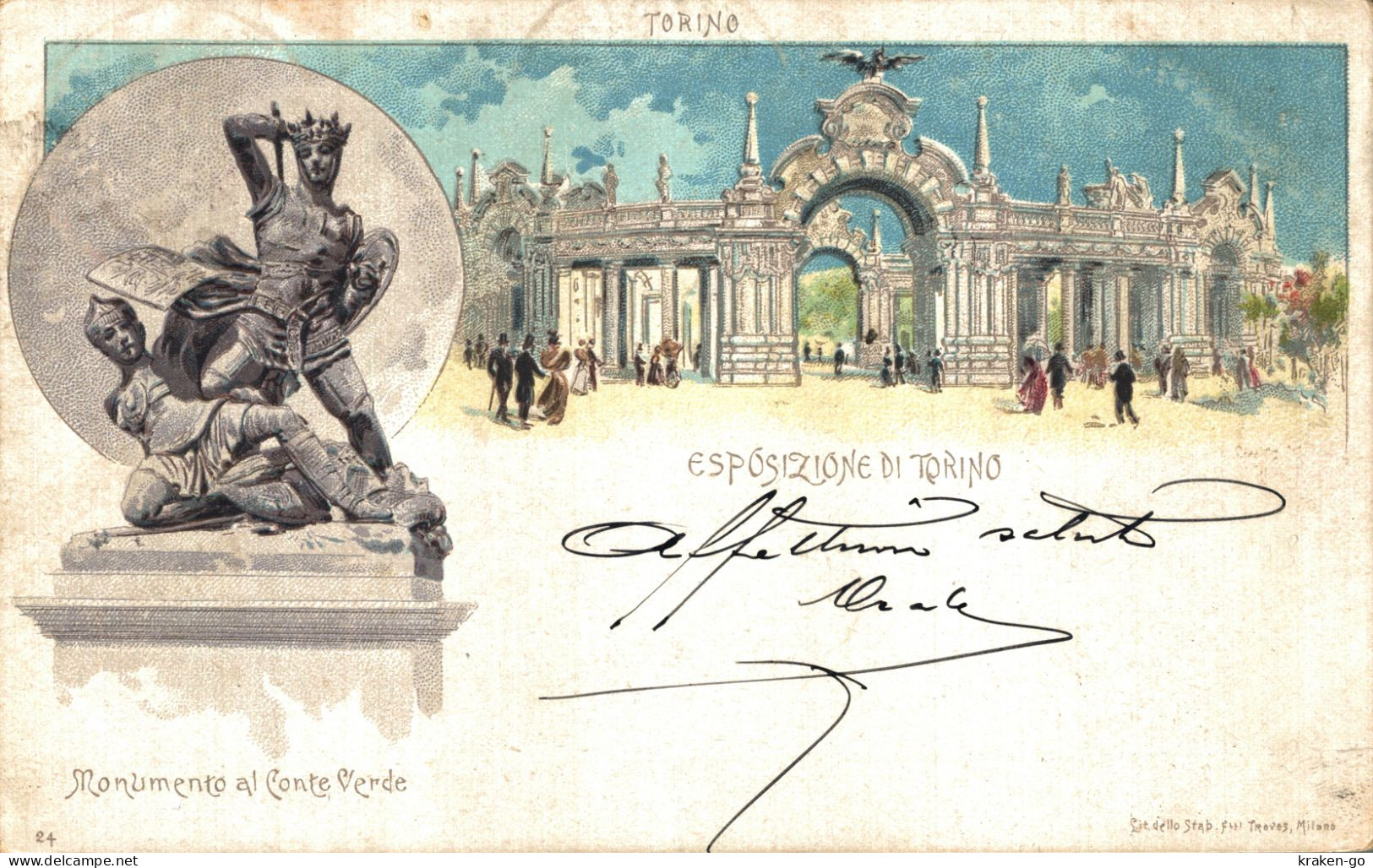 TORINO 1898, Esposizione Generale - Vedutine - VG - #023