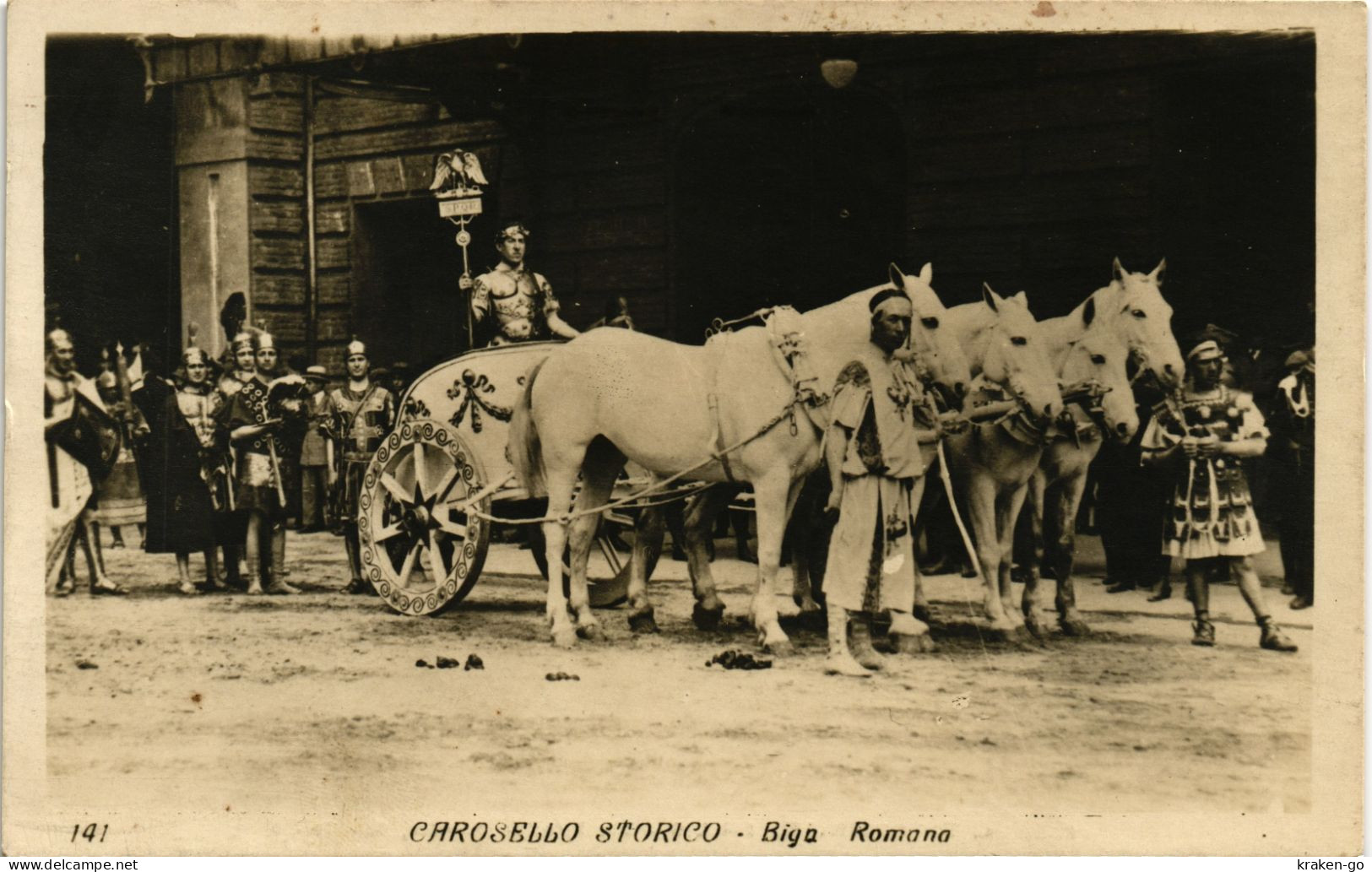 TORINO CITTÀ - Carosello Storico 1928 - Biga Romana - NV - #077