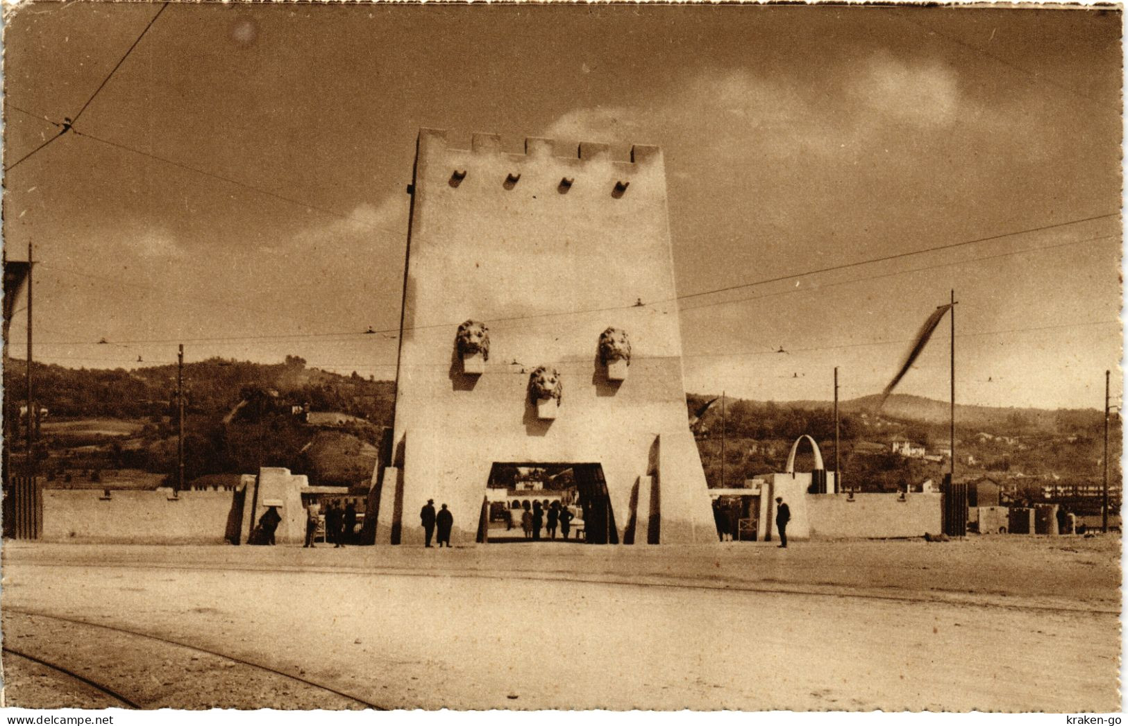 TORINO CITTÀ - Esposizione 1928 - Ingresso Mostra Coloniale - NV - #046