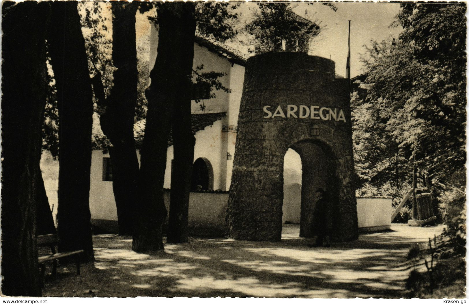 TORINO CITTÀ - Esposizione 1928 - Padiglione della Sardegna - VG + Annullo - #036