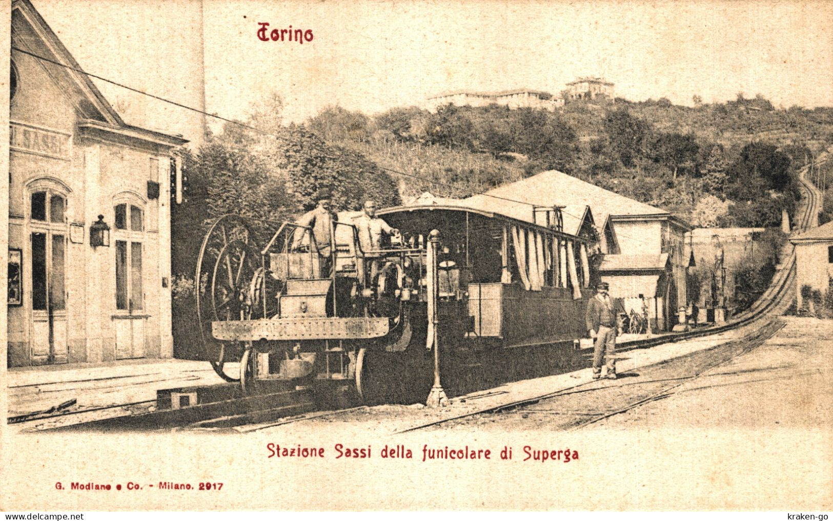 TORINO CITTÀ - MODIANO - Stazione Sassi e Funicolare di Superga - NV - #164