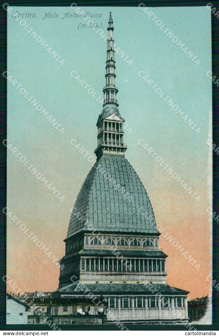 Torino Città Mole Antonelliana Foto cartolina RT3513