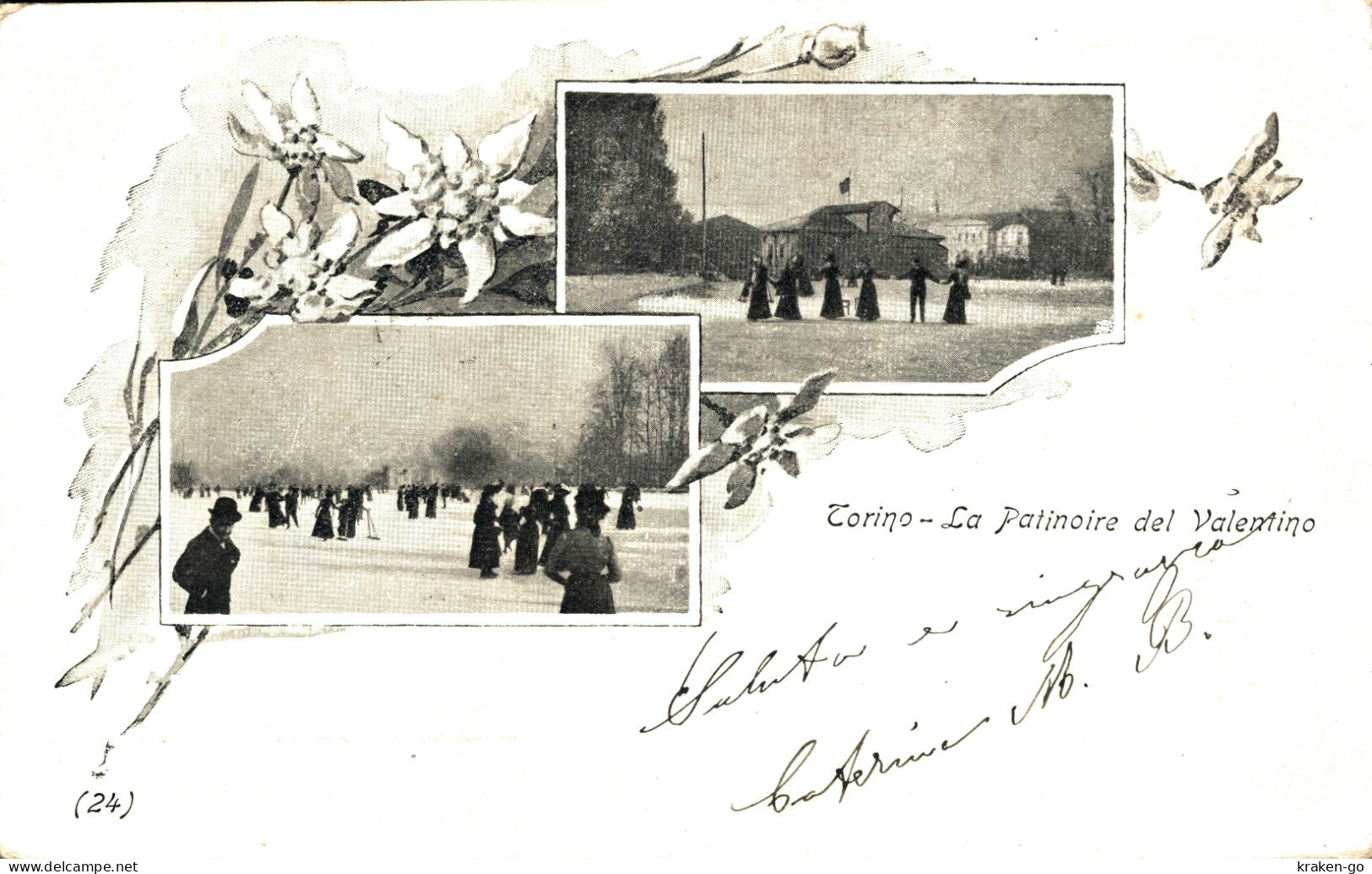 TORINO CITTÀ - Parco del Valentino - Le Patinoire, Pattinaggio su Ghiaccio - Vedutie - VG - GT178