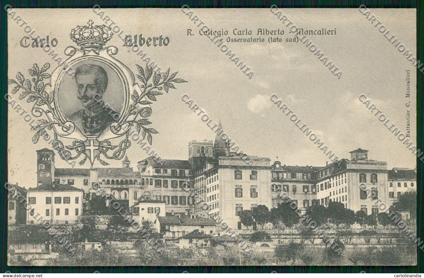 Torino Moncalieri cartolina QK1617