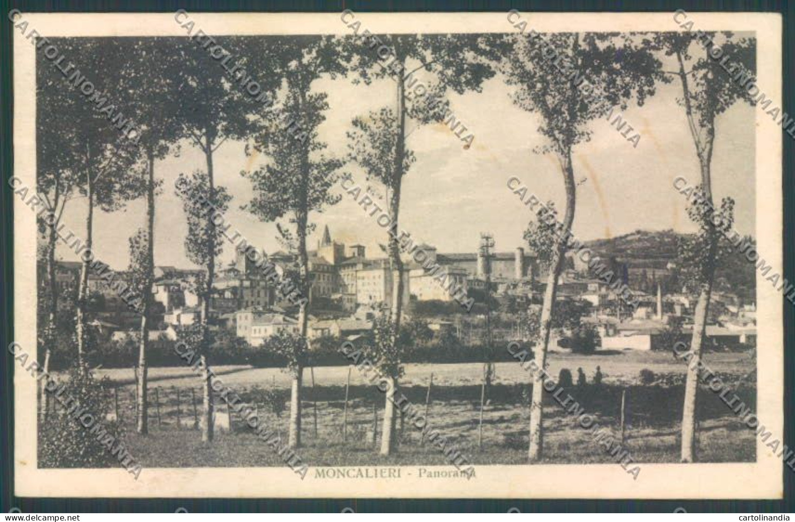 Torino Moncalieri MACCHIE cartolina ZT1120