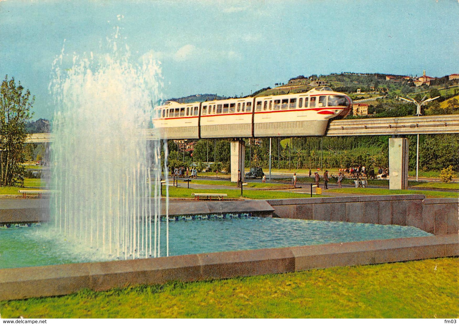 Torino monorail train treno