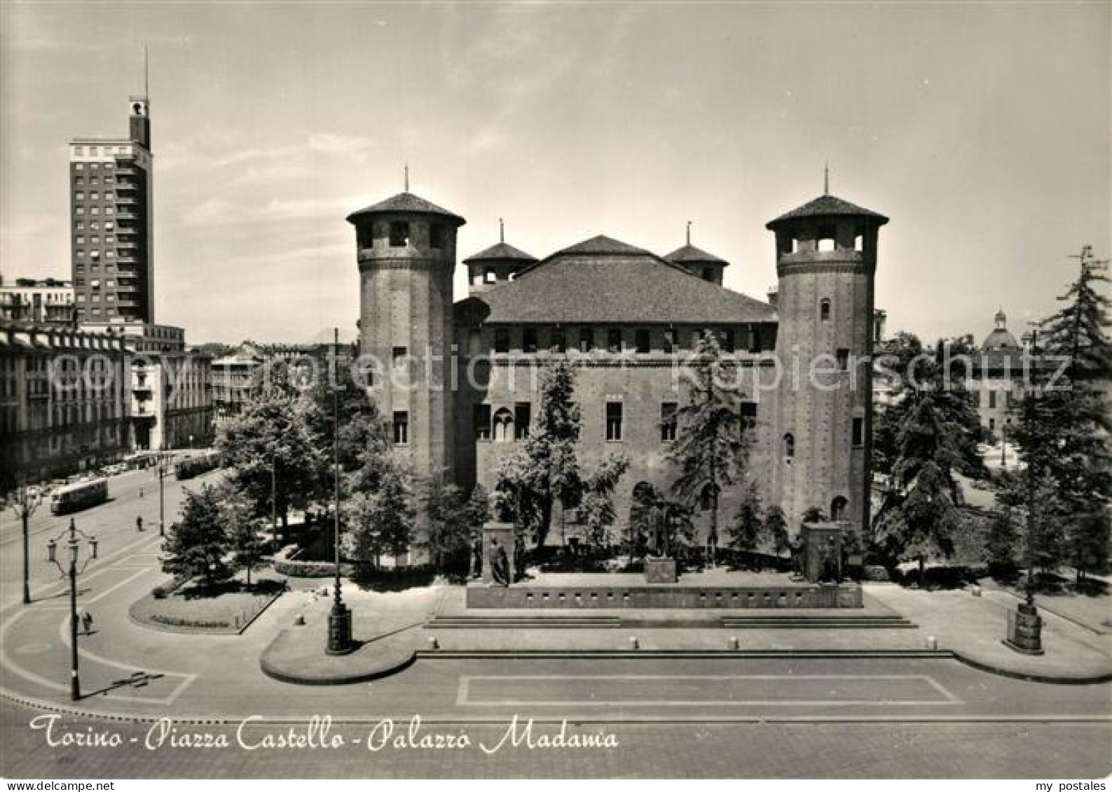 Torino Piazza Castello Palazzo Madama
