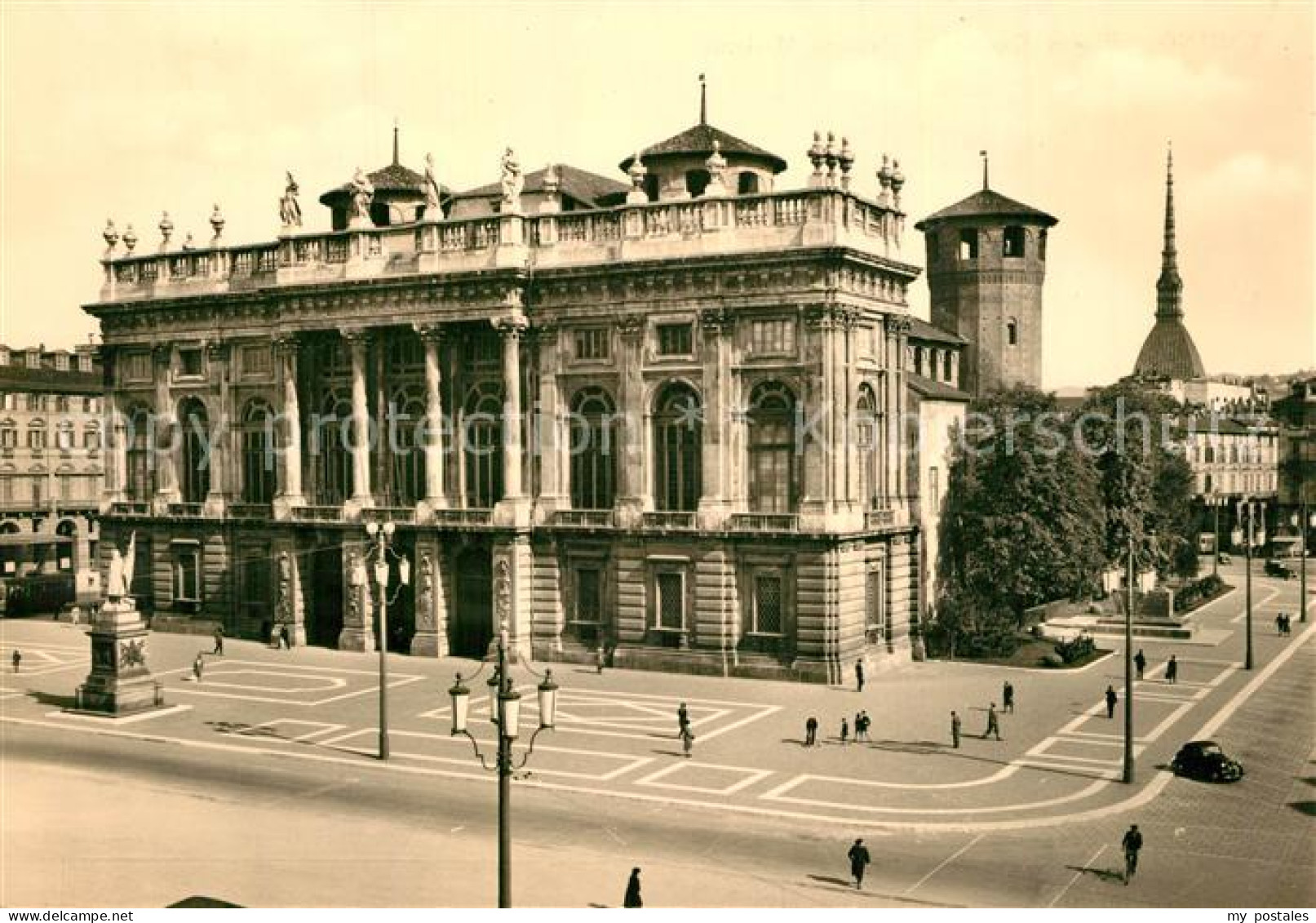 Torino Piazza Castello Palazzo Madama